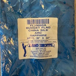 Colorguard practice flag